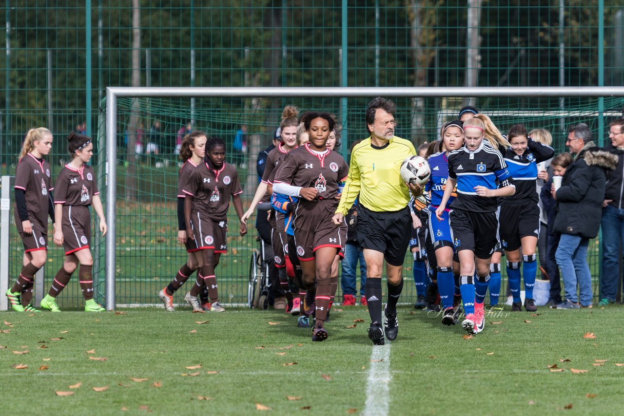 Bild 170 - B-Juniorinnen Hamburger SV - FC St.Pauli : Ergebnis: 1:2